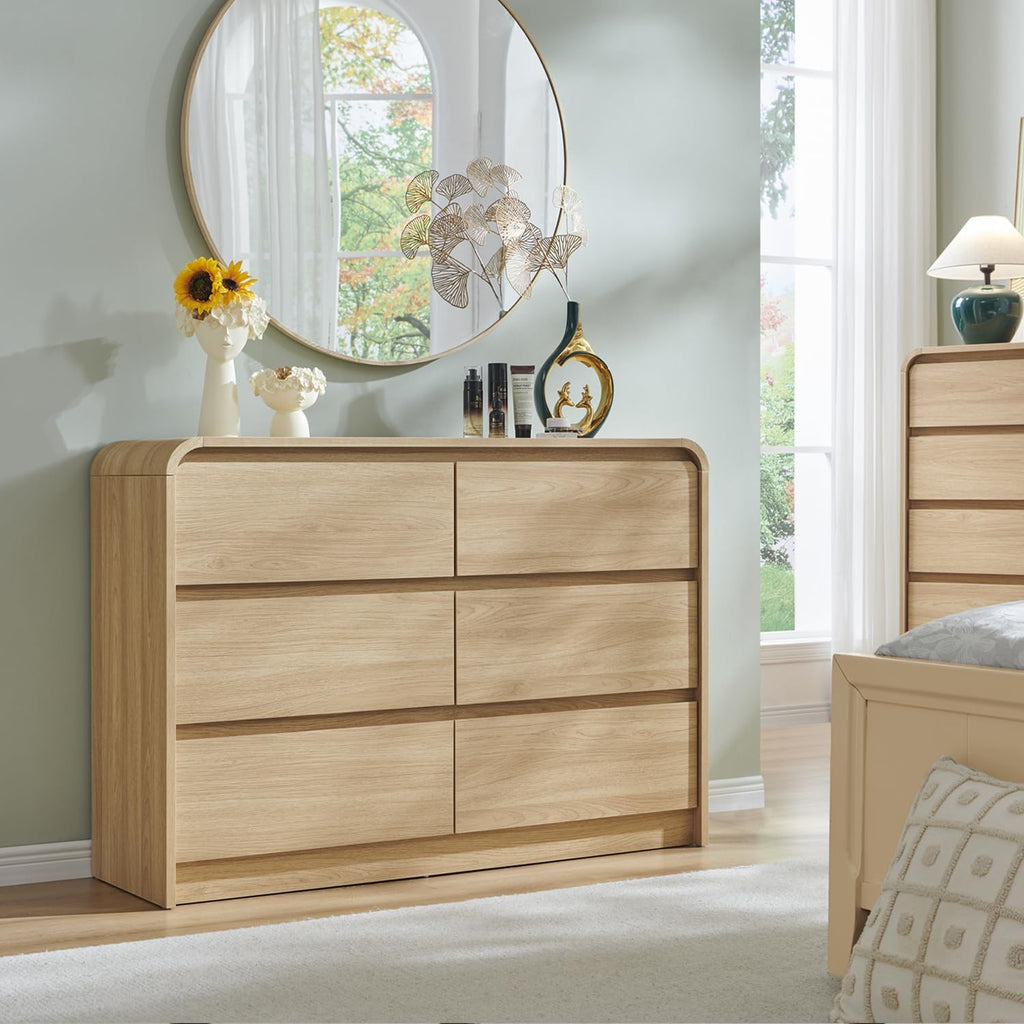 Aitjunz Mid Century Oak Dresser