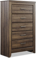 Ashley Juararo Dark Brown 5 Drawer Chest