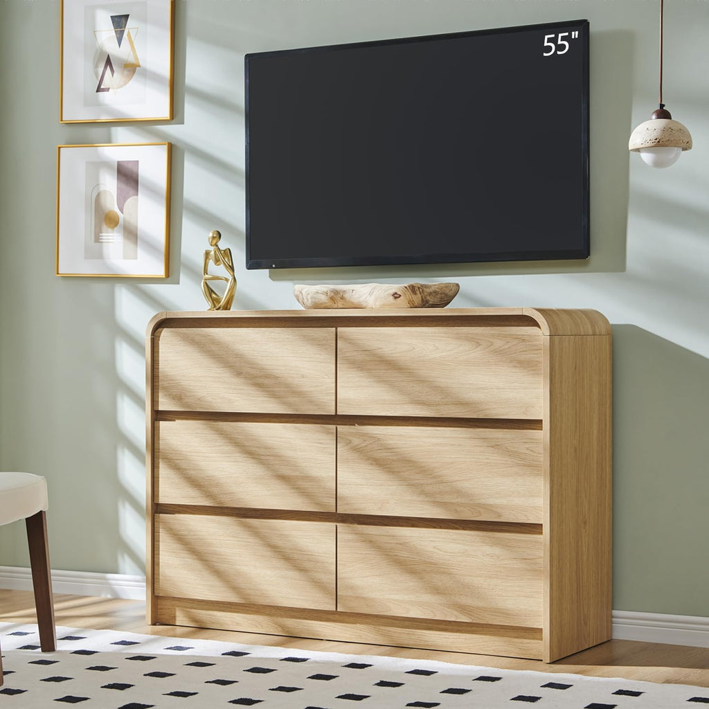 Aitjunz Mid Century Oak Dresser