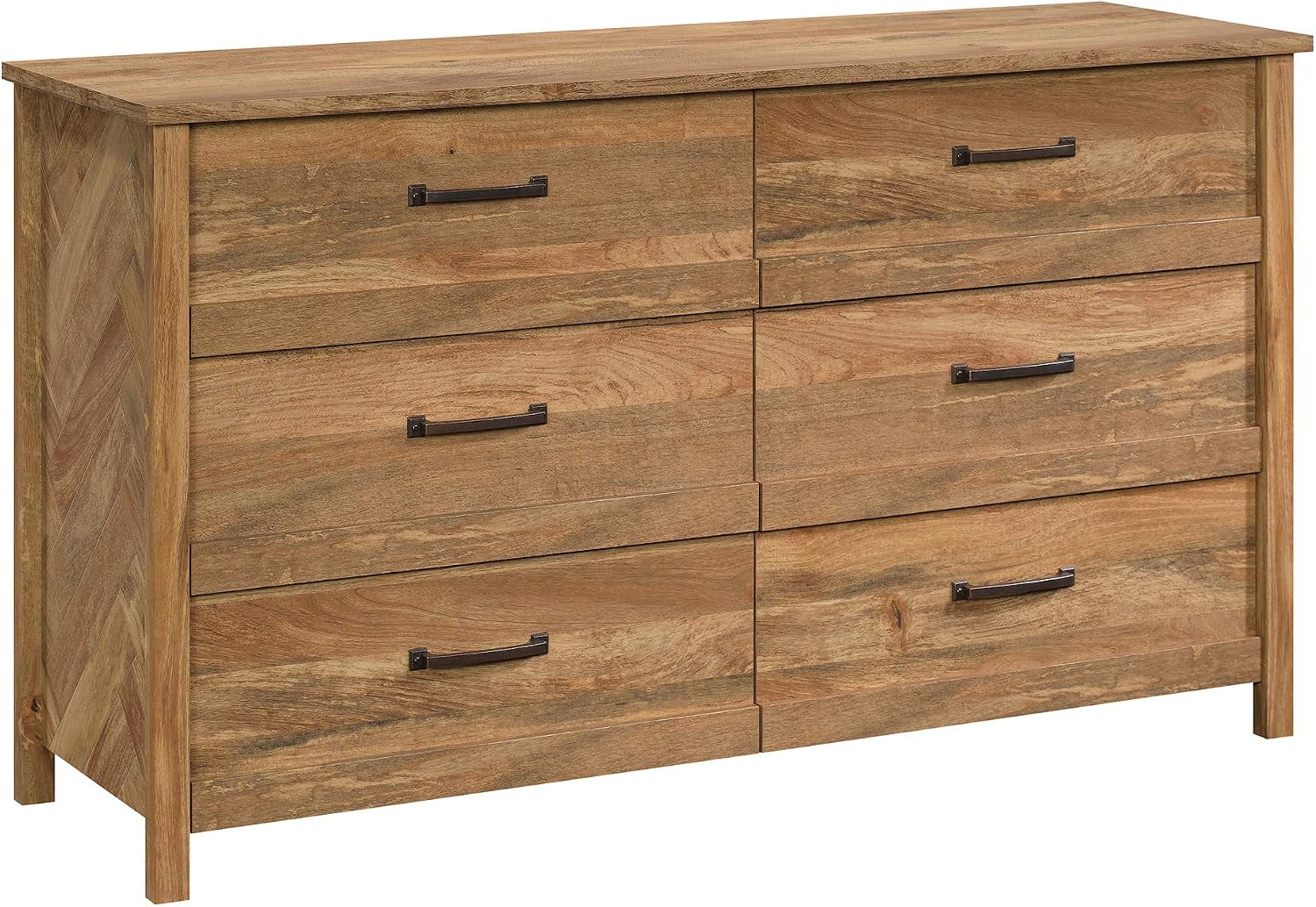 Sauder Cannery Bridge 6 Drawer Wooden Dresser