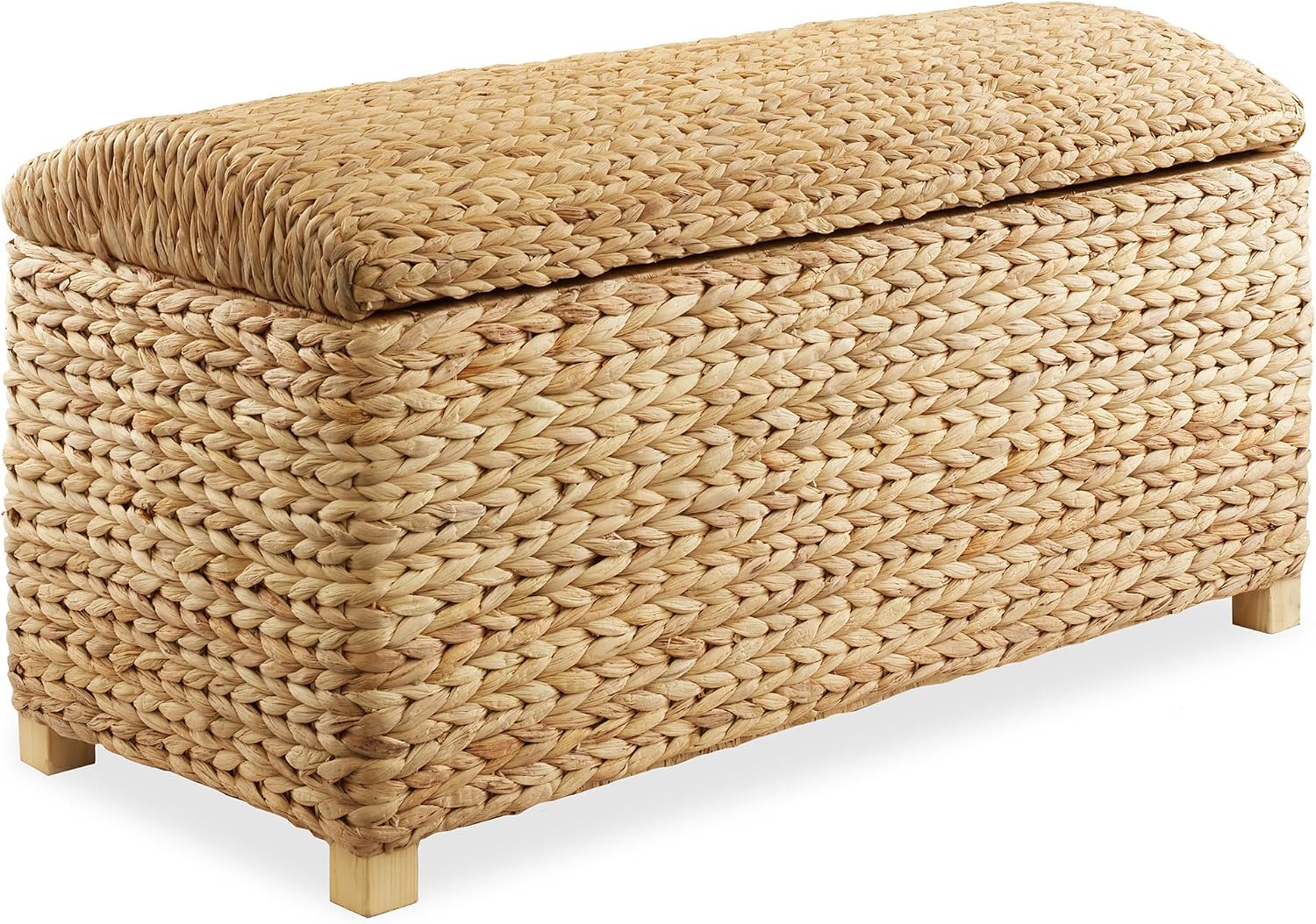 Casafield Natural Water Hyacinth Storage Trunk