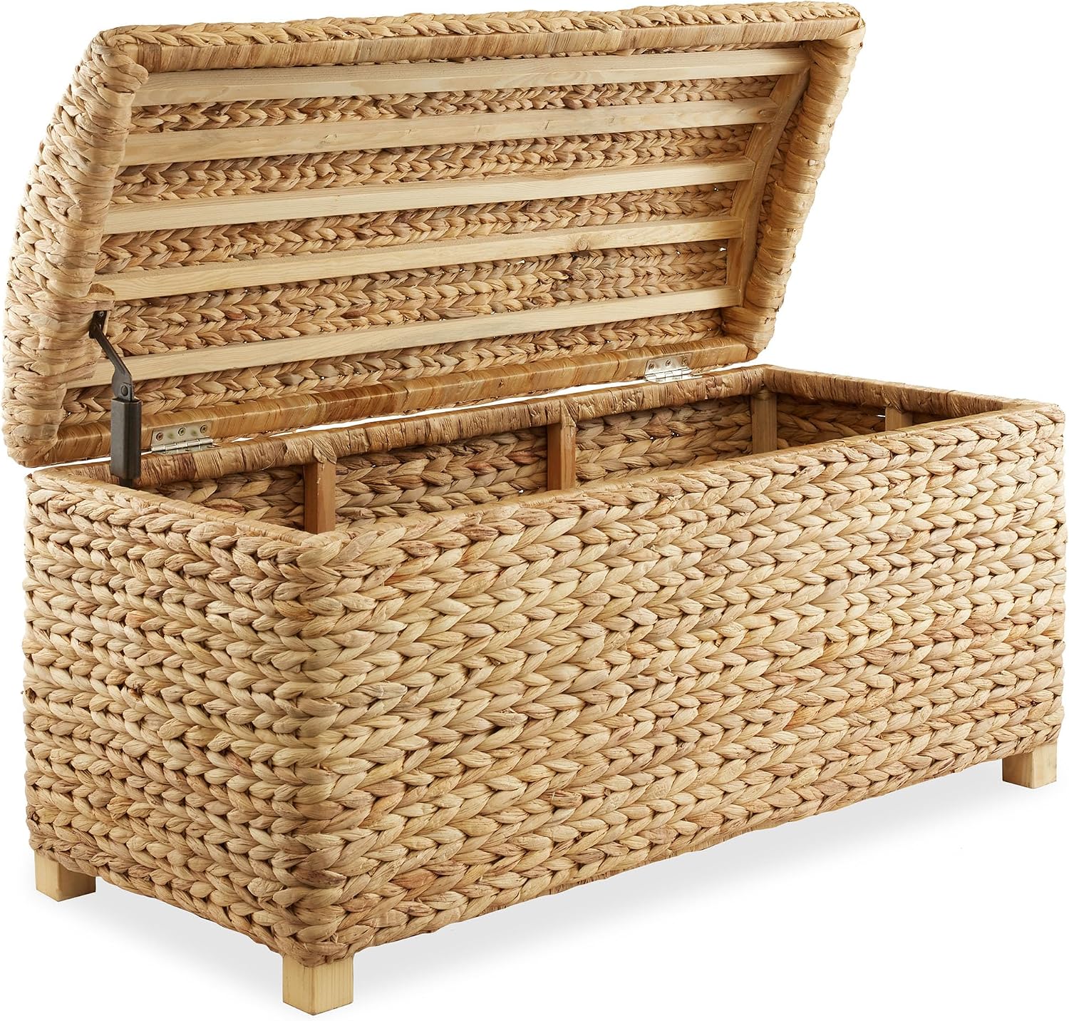 Casafield Natural Water Hyacinth Storage Trunk