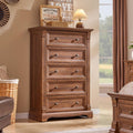 T4TREAM Farmhouse Reclaimed Wood Dresser